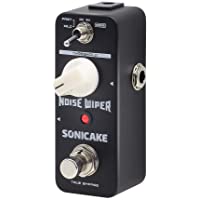 SONICAKE Noise Wiper True Bypass Noise Gate Pedal de efectos para Guitarra y Bajo